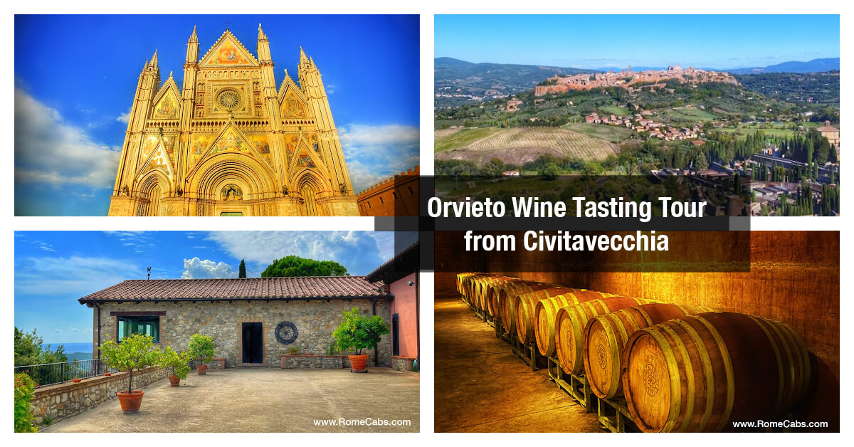 Orvieto Wine Tour from Civitavecchia RomeCabs