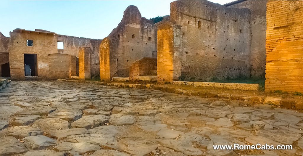 Ostia Antica Along Ancient Roads of the Roman Empire
