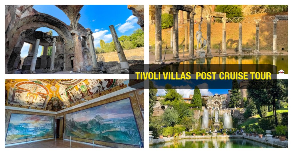 Tivoli Villas Post Cruise Tour from Civitavecchia RomeCabs_luxury tours