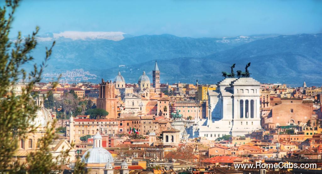 Janiculum Hill Hidden Treasures of Rome on Shore Excursions from Civitavecchia with RomeCabs