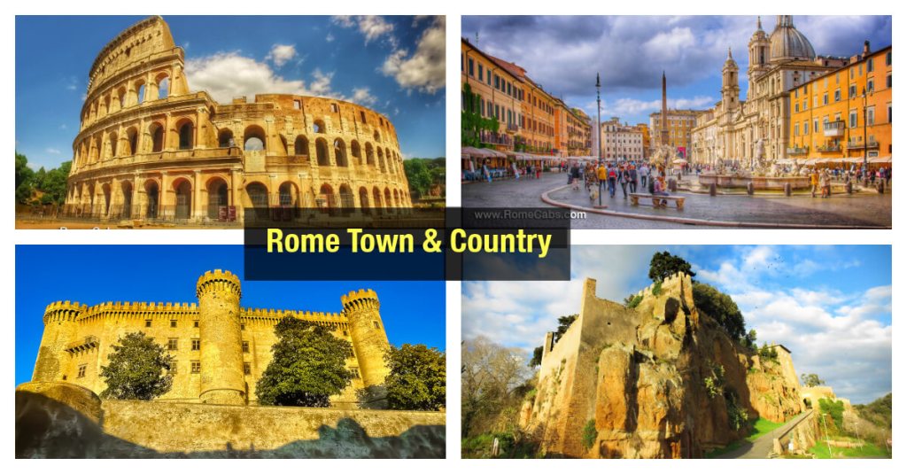 Rome Town and Country Tour Civitavecchia private shore excursions_RomeCabs