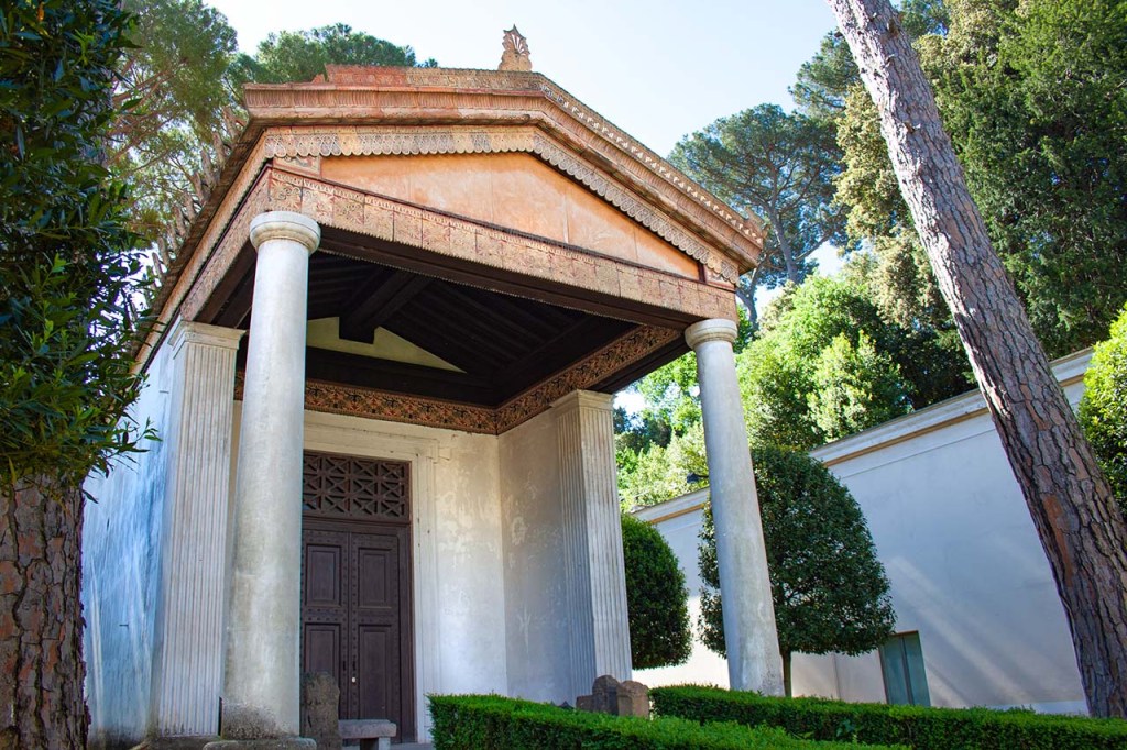 Etruscan Temple rendition