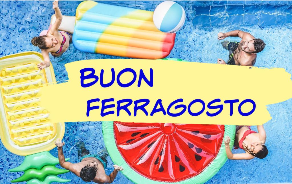 Ferragosto August Summer Holiday in Italy