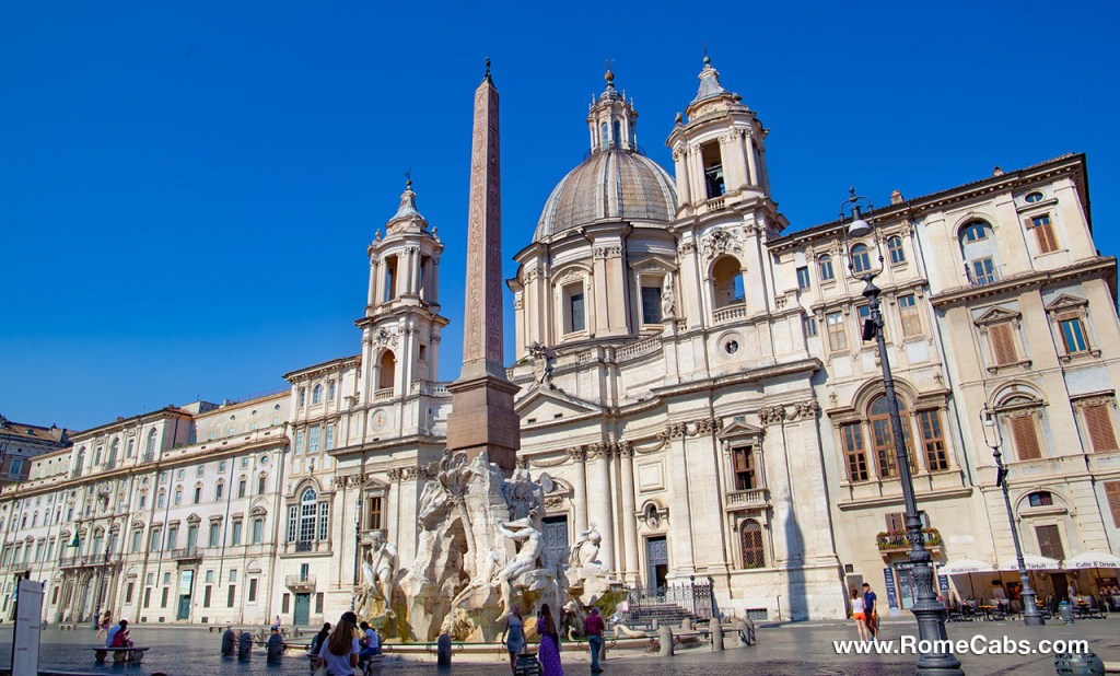Piazza Navona San Agnese in Agone Church Rome private tours