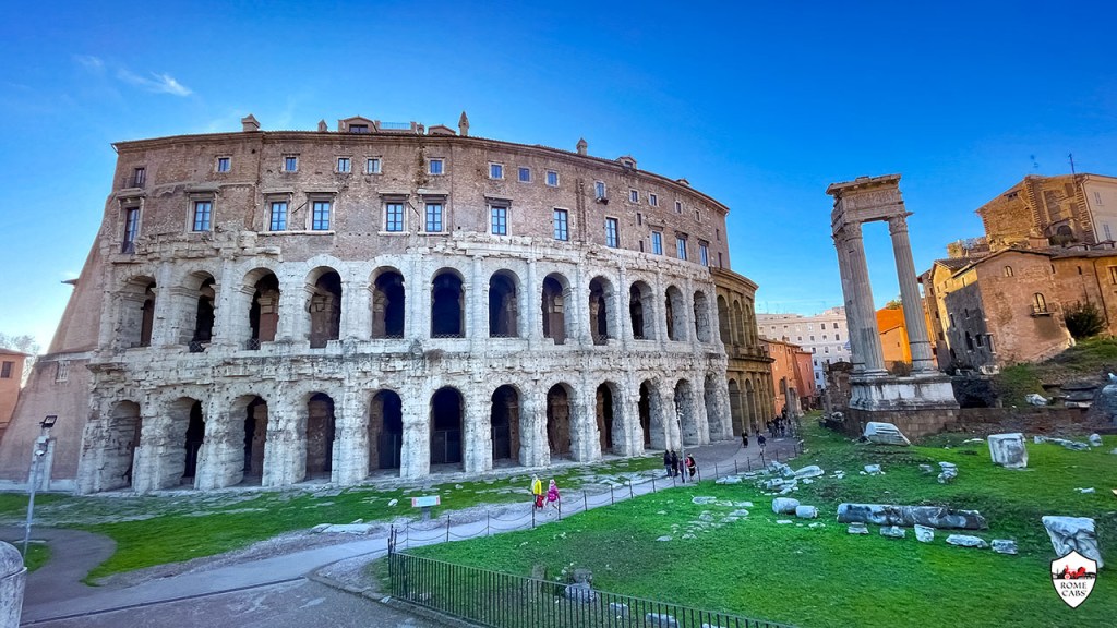 Theater of Marcellus Teatro di Marcello Rome Cabs RomeCabs